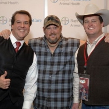 David Harris and Larry the Cable Guy